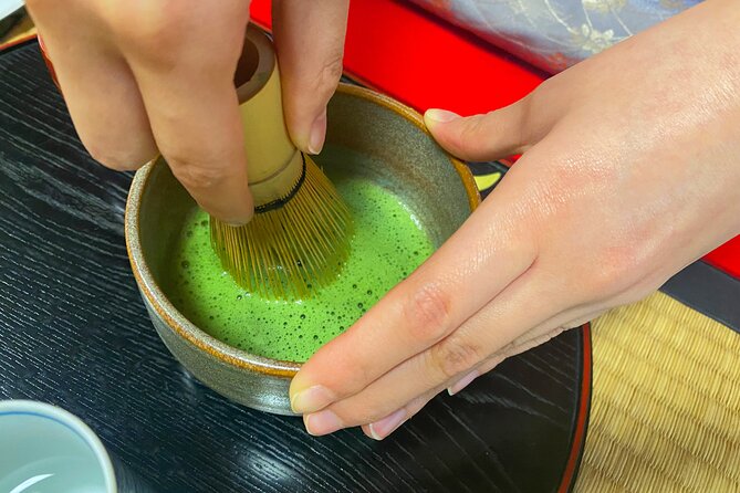 Kyoto Kiyomizu Tea Ceremony with Scenic Garden Views - Your two cups of matcha, plus wagashi you will want a second bite of