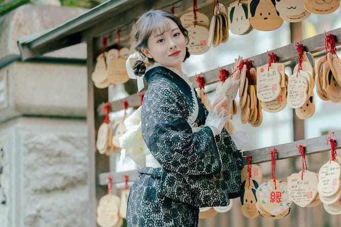 Kyoto Kiyomizudera Kimono Dressing with Hairstyle | Photoshoot - Your Walk Through Kyoto: Gion to Hanamikoji and Ishibe Alley