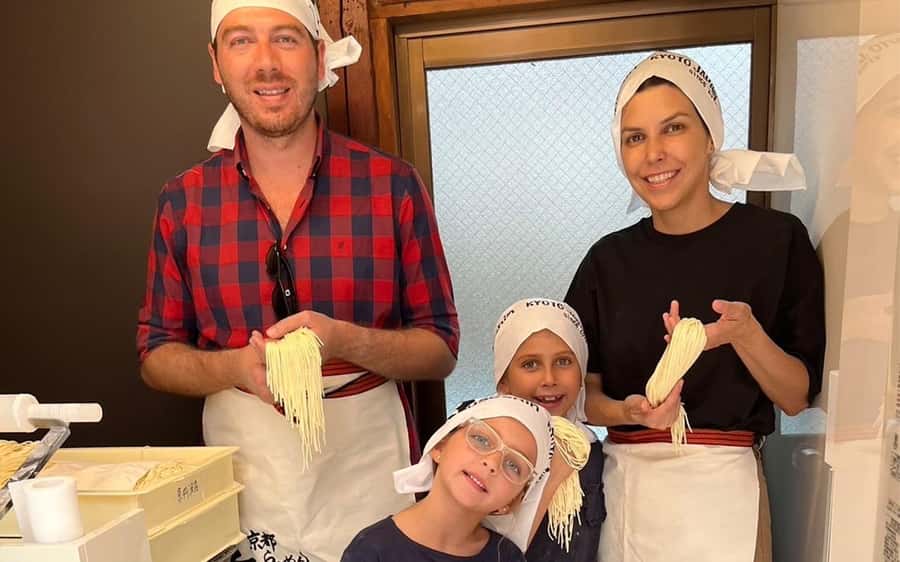 Kyoto Michelin Ramen Workshop or Painting Ramen Essentials - Noodle making in practice: the guided steps that make it stick