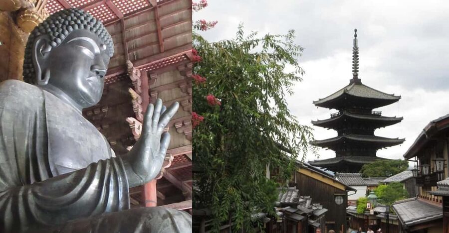 KYOTO-NARA: Giant Buddha Deer Pagoda "Geisya" (Italian, full day) - Todai-ji in Nara: giant Buddha plus deer park reality
