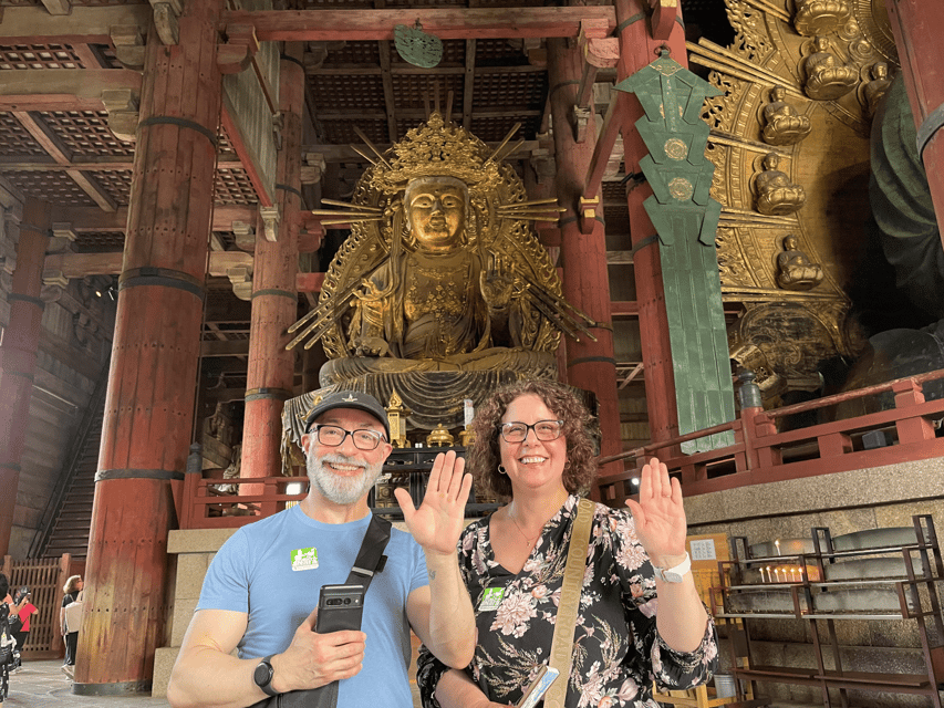 Kyoto: Nara & Traditional Matcha Experience Bus Tour - Nara Park deer encounters, with a safety-minded approach