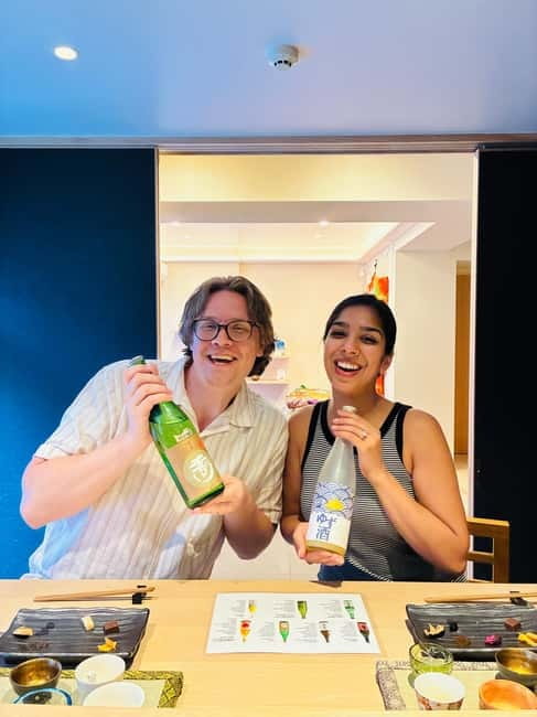 Kyoto: Newly Opened Sake Tasting - Sanjo Chasuian - Why the vessels matter: taste shifts with what holds the sake