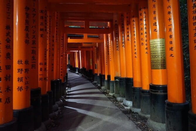 Kyoto Night Walking Guided Tour at Fushimi Inari Shrine - Fushimi Inari-taisha at Night: Torii Views and the Step Reality