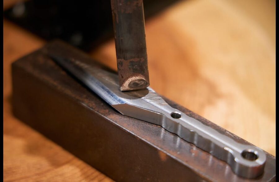 Kyoto: Ninja Weapon Forging Experience - Step 3: The 800°C furnace moment, where it becomes real work