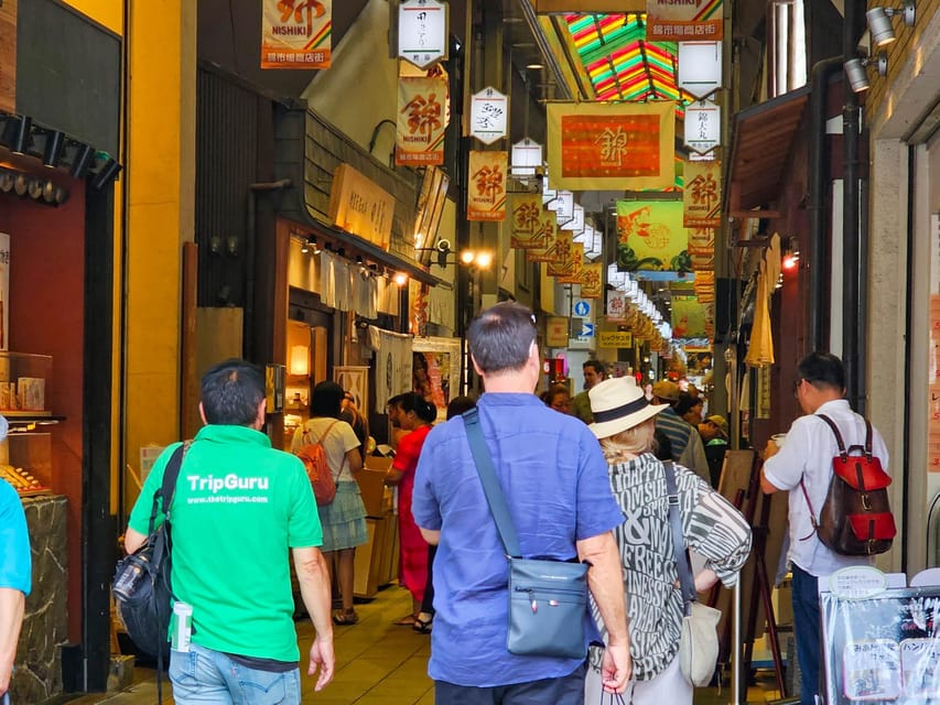 Kyoto: Nishiki Market and Depachika Food Tour with a Local - Finding your guide at Apple Kyoto, then getting moving fast