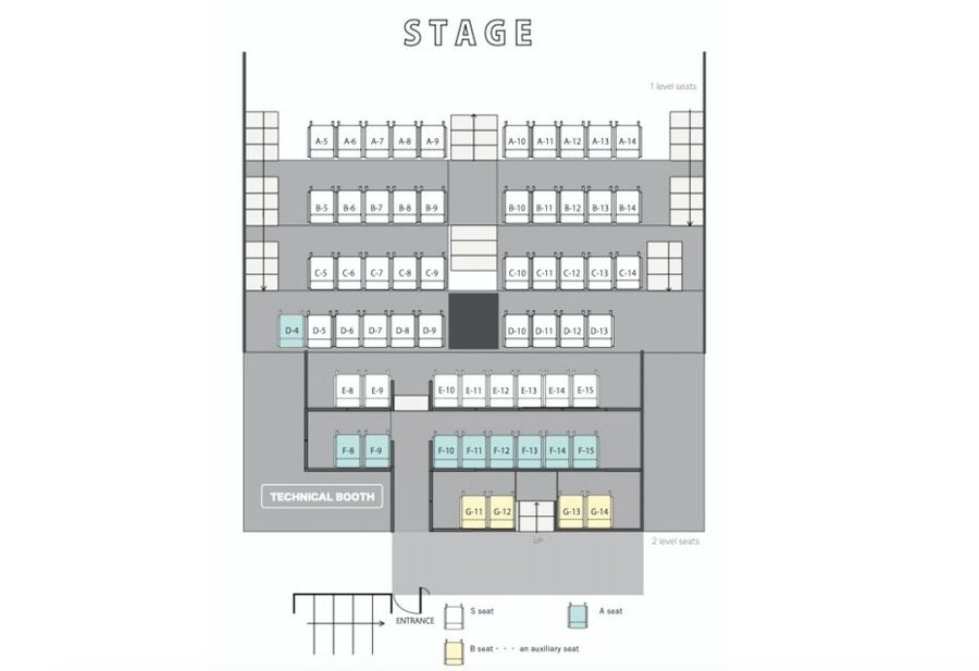 Kyoto: Non-Verbal Theatre Show Tickets at GEAR - GEAR in Kyoto, a silent show inside a 1928 theatre