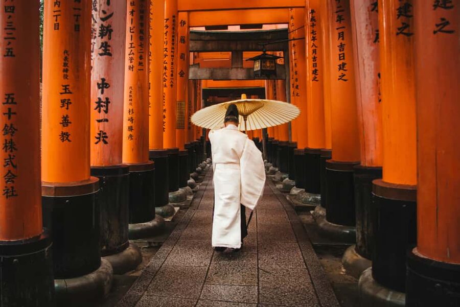 Kyoto/Osaka: Kyoto&Nara Customized Private Highlights Tour - Fushimi Inari Taisha and Sanjusangen-do: torii gates and temple details