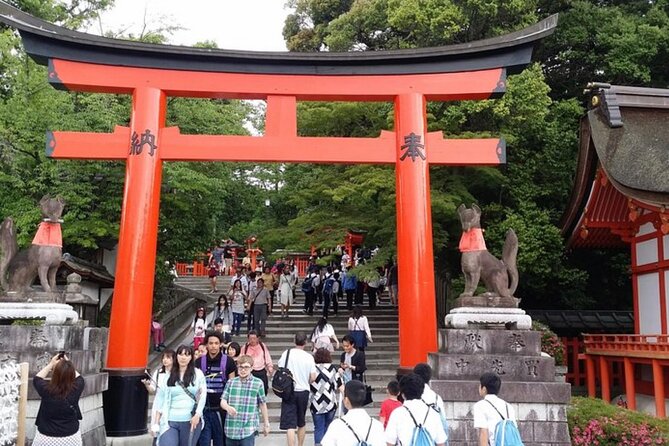 Kyoto, Osaka, Nara Full Day tour by Car English speaking Driver - Sanjusangendo, Ginkakuji, and Nishiki Market: art, Zen calm, and snacks