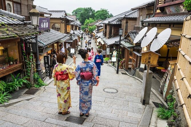 Kyoto, Osaka, Nara Full Day tour by Car English speaking Driver - Kiyomizudera and Kinkakuji: two temple icons with ticket extras