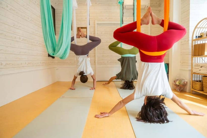 Kyoto: Private Aerial Yoga Class - Who should skip this class and who should feel confident
