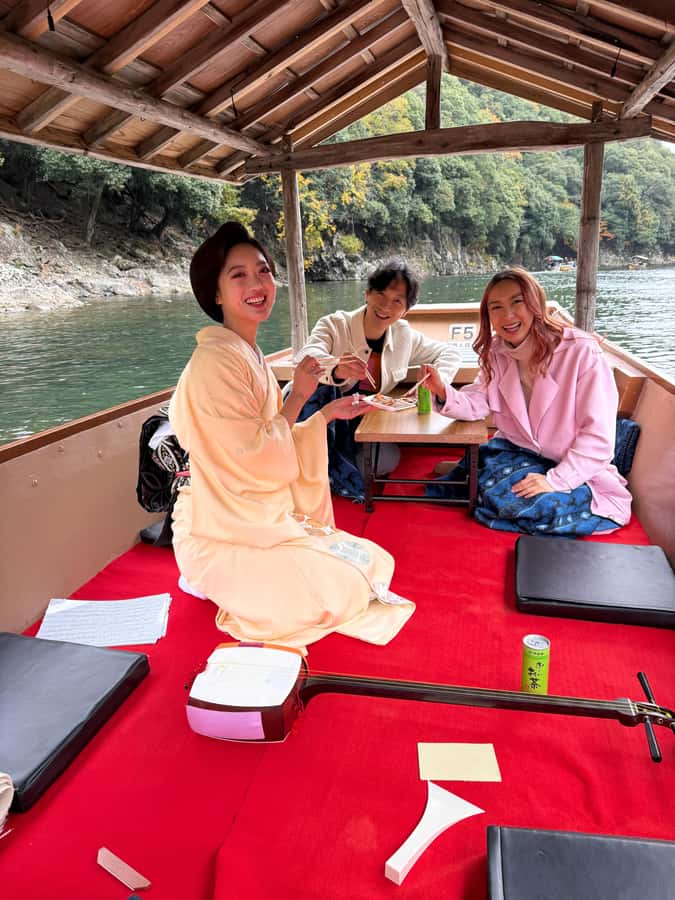 Kyoto: Private Boat Cruise with Shamisen and Games - Stories From Maiko Life You Can Actually Use