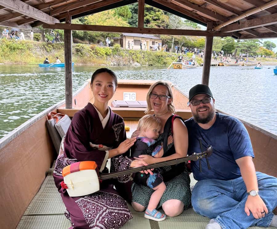 Kyoto: Private Boat Cruise with Shamisen and Games - Private Boat Time: Who This Works Best For