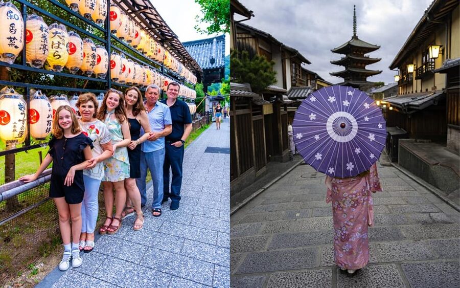 Kyoto: Private Gion District Photoshoot Experience - How the photographer keeps your photos natural in Kyoto streets