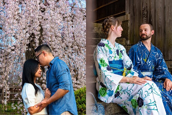 Kyoto Private Kimono Photoshoot for Couple and Solo - Timing tips for couples and solo travelers (so it feels fun)
