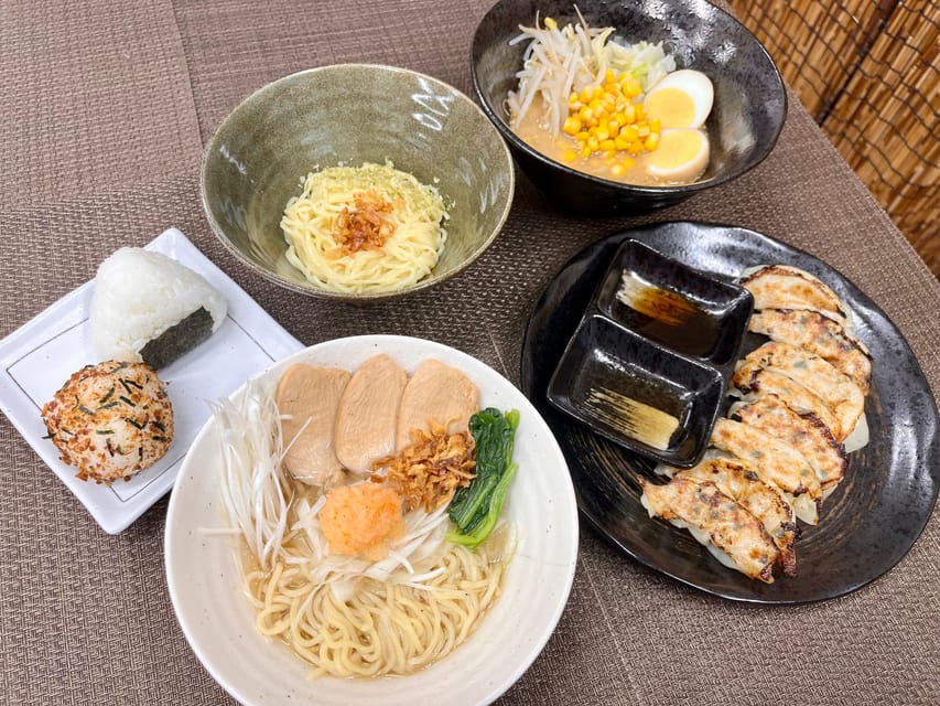 Kyoto: Ramen, Gyoza, and Onigiri Cooking Class - Ramen broth is the secret, and you learn it here