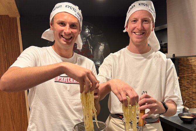 Kyoto Ramen Spoon Painting & Michelin Cooking Class - The cooking class part: Michelin-style method, but taught plainly
