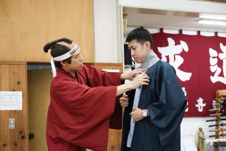 Kyoto: Samurai Sword & Kimono Action Filming Experience - Your action scene: swordplay for camera, then take it home