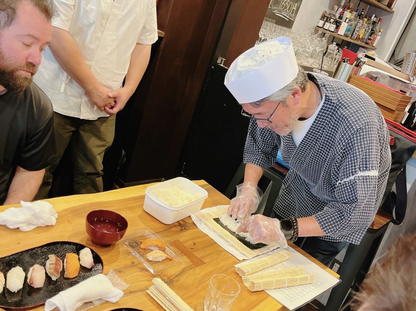Kyoto: Sushi Making Class with Sushi Chef - English and Japanese instruction, plus chefs who actually teach