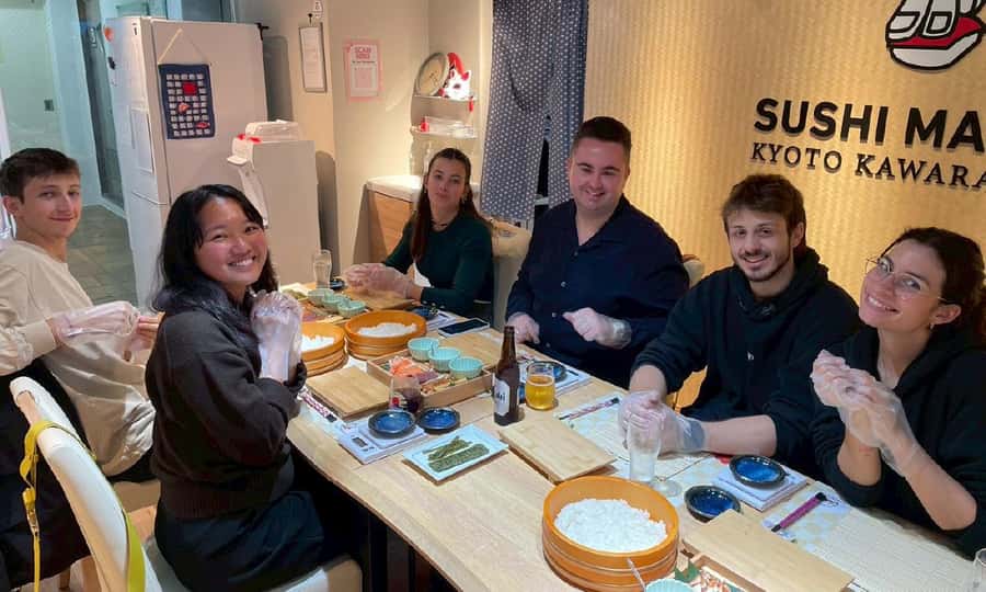 Kyoto: Sushi Making Experience in Kawaramachi - Diet and Allergy Rules: Know Them Before You Book