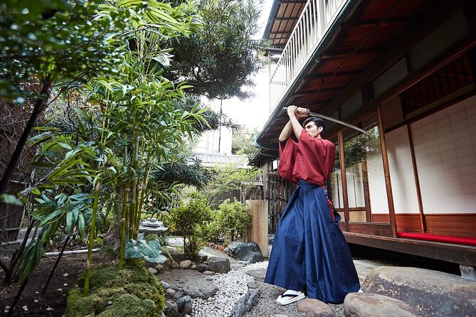 Kyoto Sword Experience - includes Museum Ticket/Ninja Experience - Meeting at the Samurai Ninja Museum and Getting Into Samurai Mode