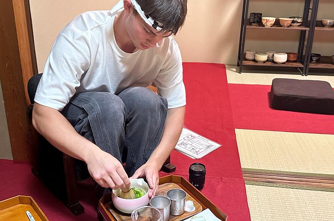 Kyoto Tea Ceremony and Samurai Photo Session - Seasonal Wagashi, Sweet Timing, and the Pace of Calm