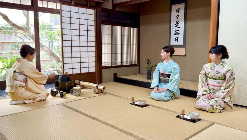 Kyoto: Tea Ceremony in 100-year-old Kyo-Machiya Townhouse - Yumeyakata Oike Bettei: your tea ceremony happens in a 100-year-old machiya