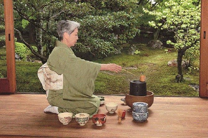 KYOTO Tea Ceremony with kimono near by Imamiya Jinjya Shrine - Inside the tea ceremony: master demo, seasonal sweets, etiquette, and your role