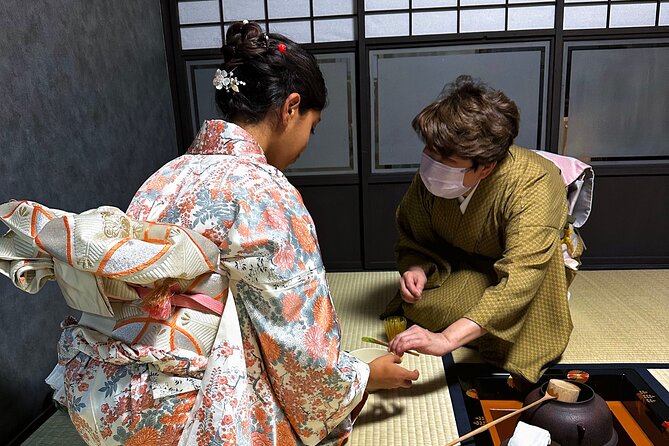 KYOTO Tea Ceremony with kimono near by Imamiya Jinjya Shrine - Price and timing: is $99.49 good value in Kyoto?