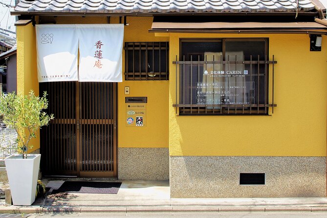 KYOTO Tea Ceremony with kimono near by Imamiya Jinjya Shrine - Brewing practice, manners you keep, and what to watch for