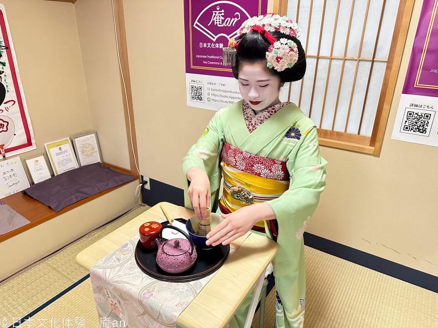 Kyoto: Tea Ceremony with Maiko Premium - The 90-Minute Flow, From Greeting to Senjyafuda
