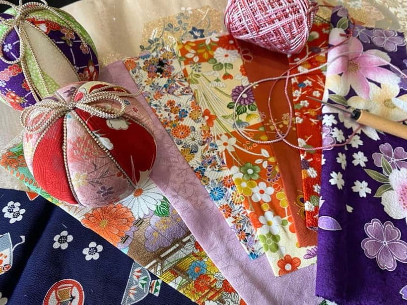 Kyoto: Traditional Kimono Fabric Handicrafts Workshop - Temari in Kyoto, But Make It Low-Stress