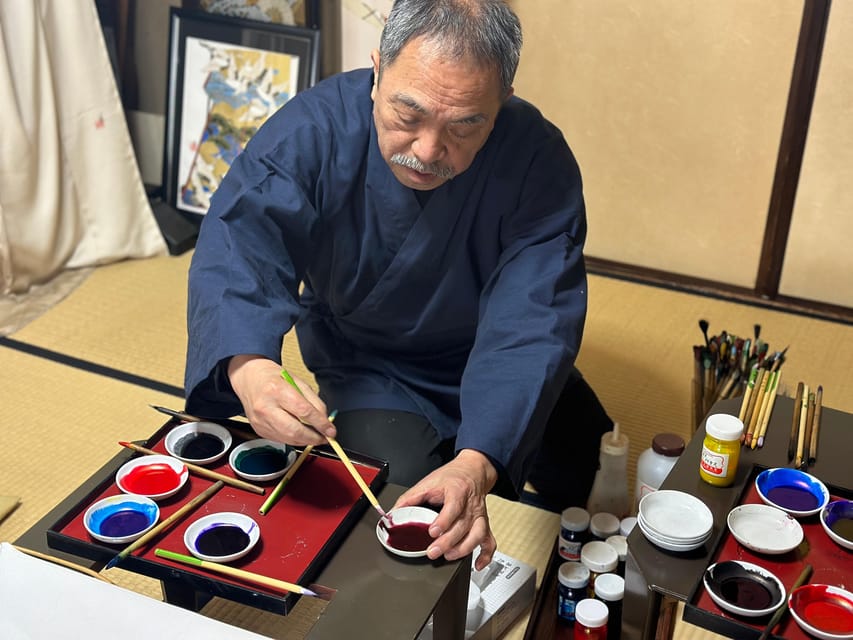 Kyoto: Traditional Yuzen Dyeing Experience - Practical tips that will make your session smoother