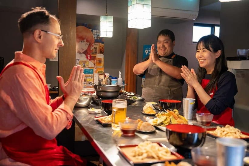 Kyoto Udon & Tempura Cooking Class with Professional Chefs - Kyoto Udon and Tempura: What This Class Really Delivers
