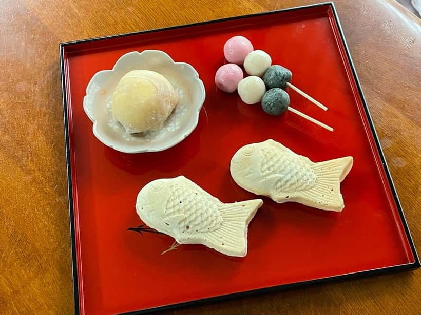 Kyoto: Wagashi (Japanese sweets) Cooking near Fushimiinari - Cooking About 3 Wagashi Types, Hands On From The Start