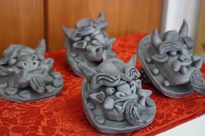 Let's make only one original onigawara in the world!! - The 2-Hour Workshop Flow, From Soil to Ogre Face