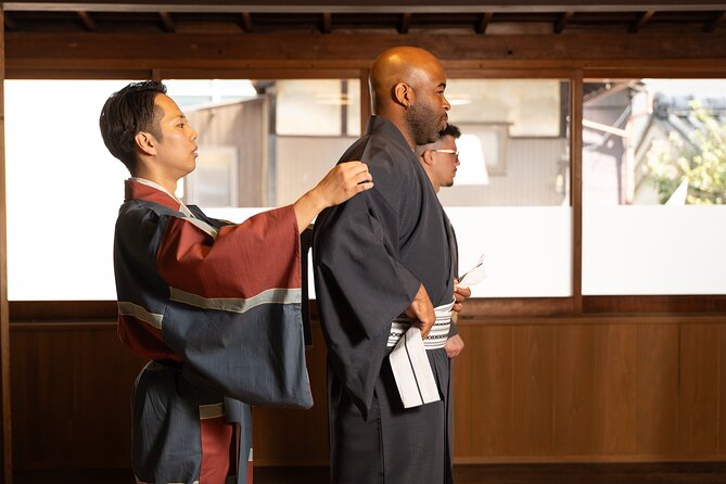 Men's Kimono Lesson and Shopping in Kyoto - Duration and pacing: two hours that actually teach