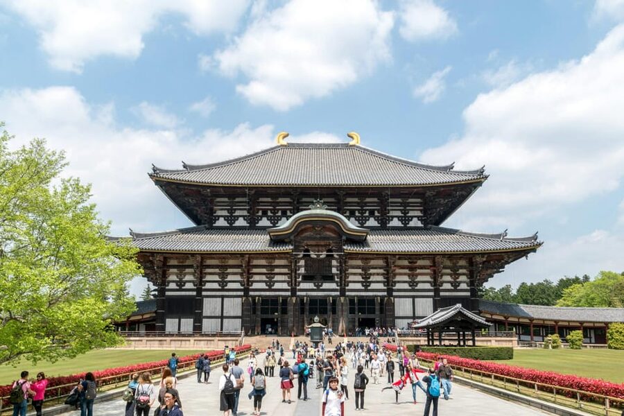 Nara Heritage Walkabout from Nara Park to Todaji-ji temple - Todai-ji’s Great Buddha Hall: where scale actually hits