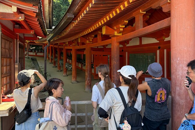 Nara Highlight Walking Tour with Furoshiki Experience with Lunch - Naramachi Nigiwai-no-Ie: old townhouse atmosphere in 15 minutes