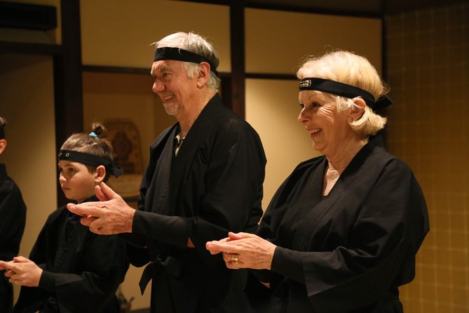 Ninja 1-hour Hands-on Lesson by Japanese master in Kyoto -Entry - How This 1-Hour Ninja Dojo Lesson Really Plays Out