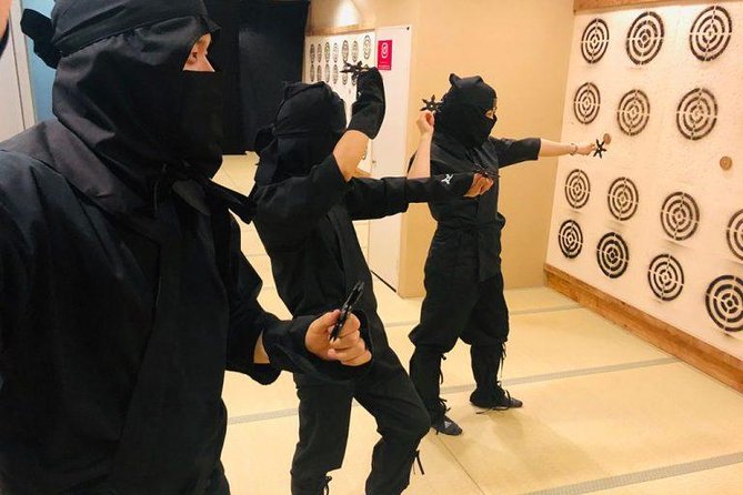 Ninja Experience (Family Friendly) at Samurai Ninja Museum KYOTO - What You Actually Do: Shuriken, Blowgun, Stealth, and Sword Moves