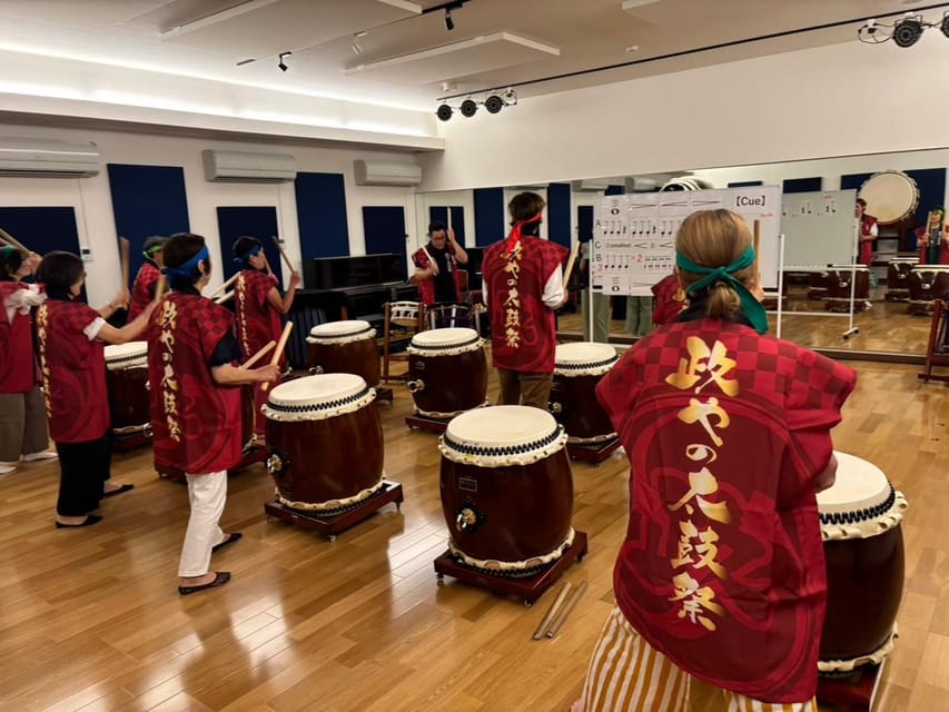 Osaka: Japanese Drum Taiko Workshop - Your Group Piece: A Real Workout With Shared Timing