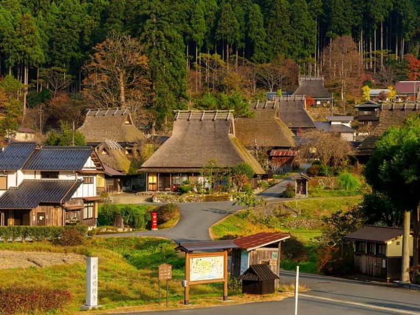Osaka/Kyoto: Amanohashidate & Miyama Tour with Boat & Lunch - Miyama’s Kayabuki no Sato: thatched roofs, slower pace, and real village feel