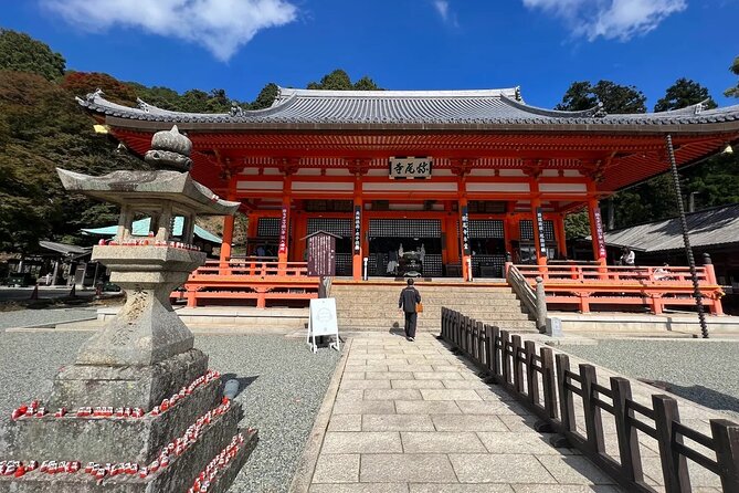Osaka / Kyoto: Katsuoji, Arashiyama & Kinkaku-ji One Day Tour - Bamboo Forest and Nonomiya Shrine: the calm contrast
