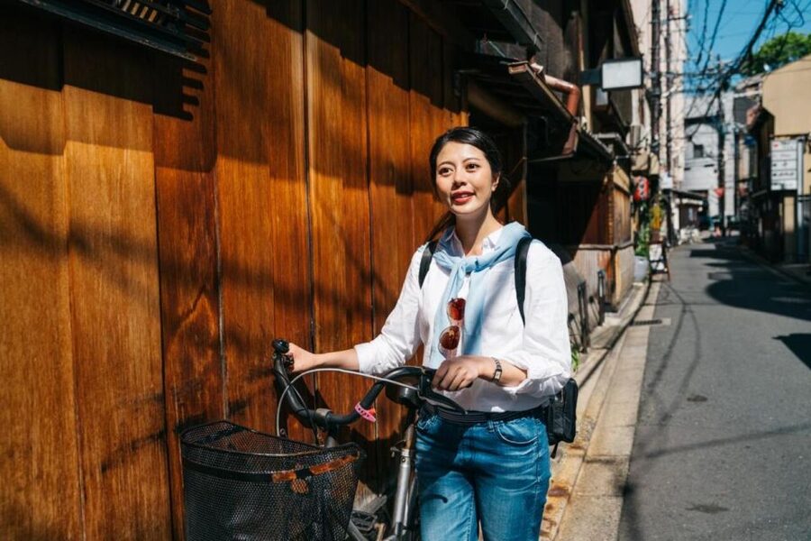 Pedal through Kyoto's Past: A Private Biking Odyssey - Starting Near Nishi Hongan-ji, Calm First, Noise Later
