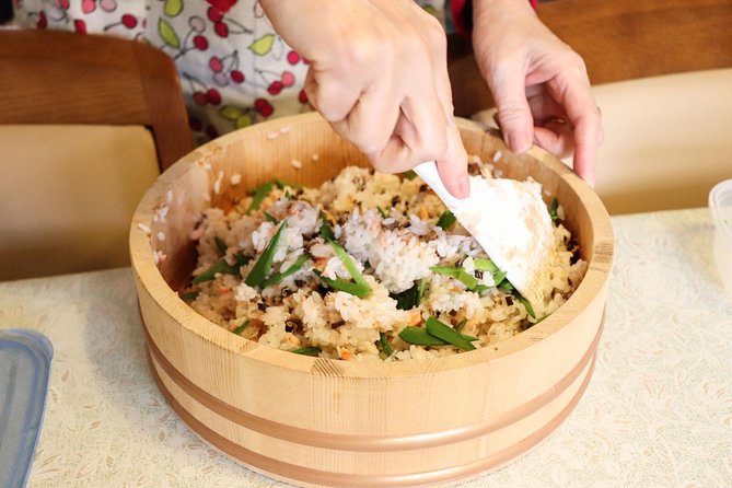 Private Japanese Home Cooking Class in Kyoto with Michiyo - Chirashi sushi: sushi rice technique and the wooden-bowl look