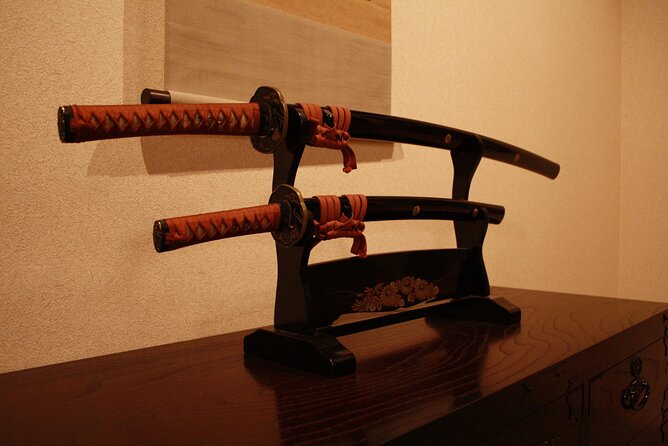 Samurai School in Kyoto: Samurai for a Day - The start of class: film intro, then uniforms and bowing