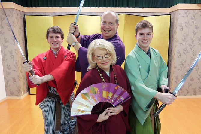 Samurai School in Kyoto: Samurai for a Day - Learning the katana draw and basic strikes, step by step