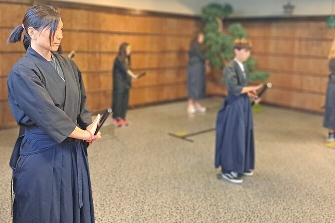 Samurai Sword Experience (Family Friendly)at SAMURAI MUSEUM KYOTO - Samurai-themed photo backdrops: fun that also helps you remember the day