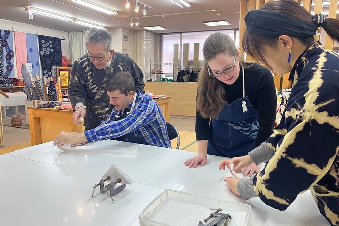 Sekka Cotton Furoshiki Class - Drying time becomes museum time, not idle waiting