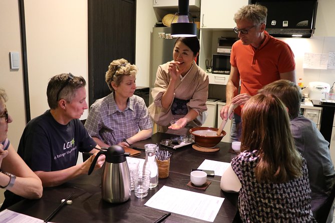 Sushi - Authentic Japanese Cooking Class - the best souvenir from Kyoto! - Tea and aperitif, then you eat what you made